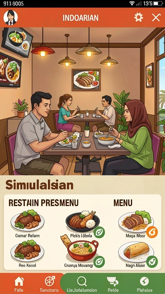 Setiap level menghadirkan tantangan baru yang seru.
