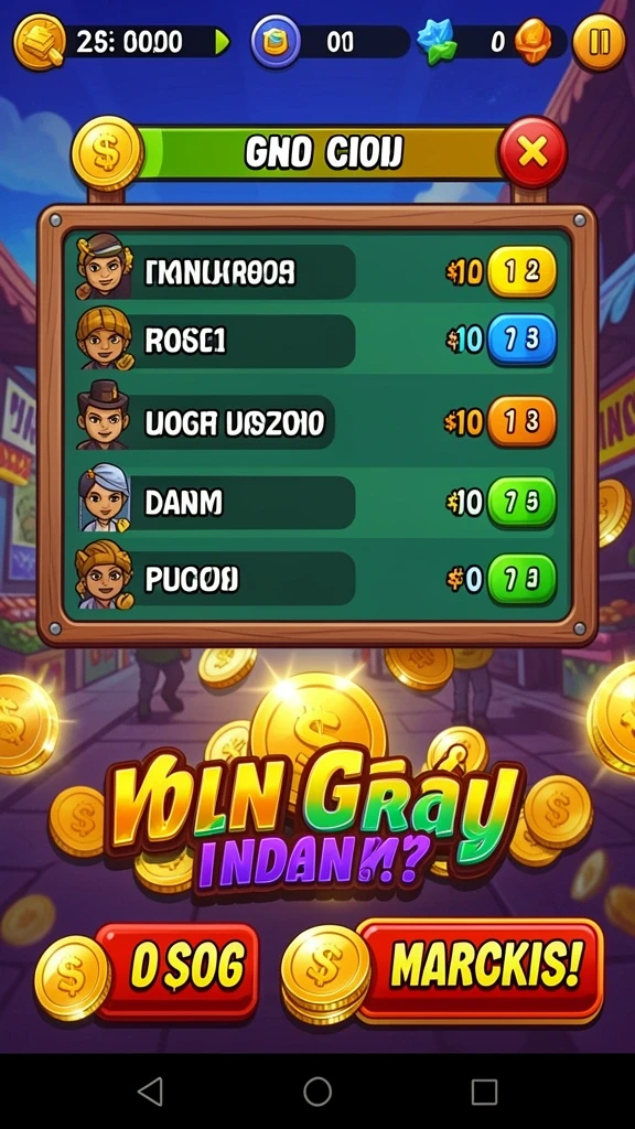 Tantangan menarik di setiap level.