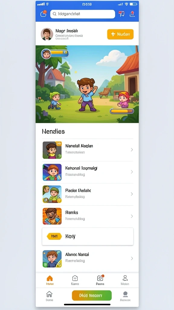 Tampilkan karakter unik dalam game AJO89.