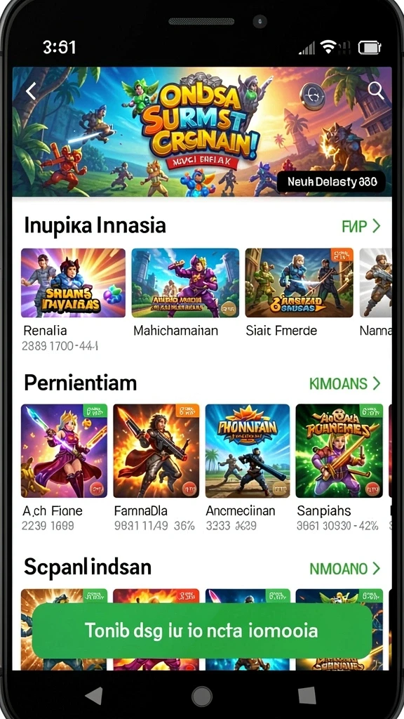 Tampilan antarmuka yang ramah pengguna.