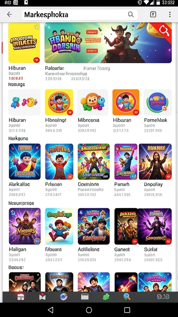 Hadiah menarik menunggu para pemain.
