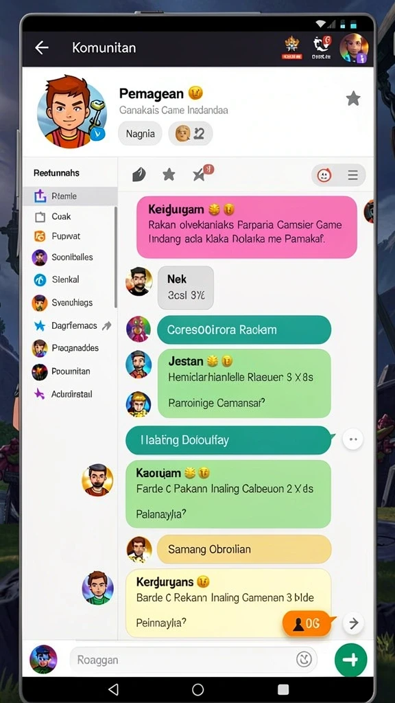 Tampilan antarmuka yang menarik dan mudah digunakan.
