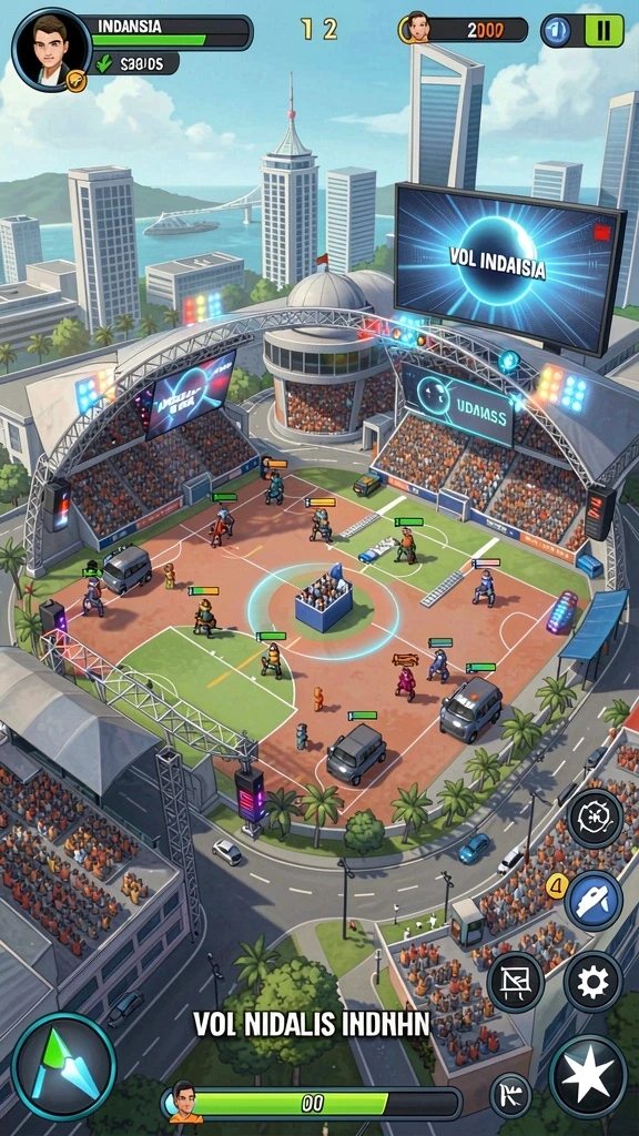 Tampilan antarmuka pengguna yang modern dan menarik.
