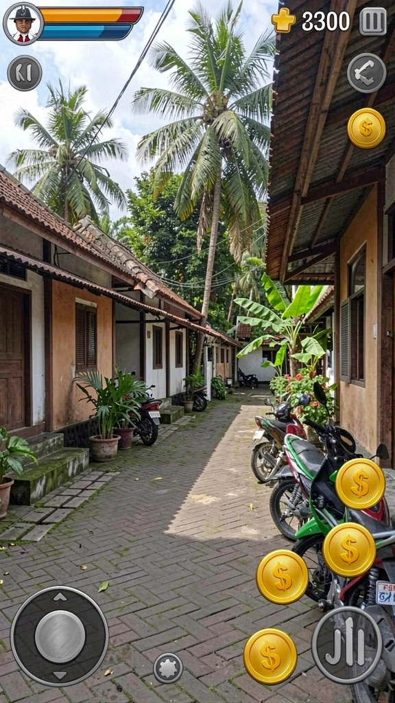 Antarmuka utama yang intuitif dan mudah dinavigasi.