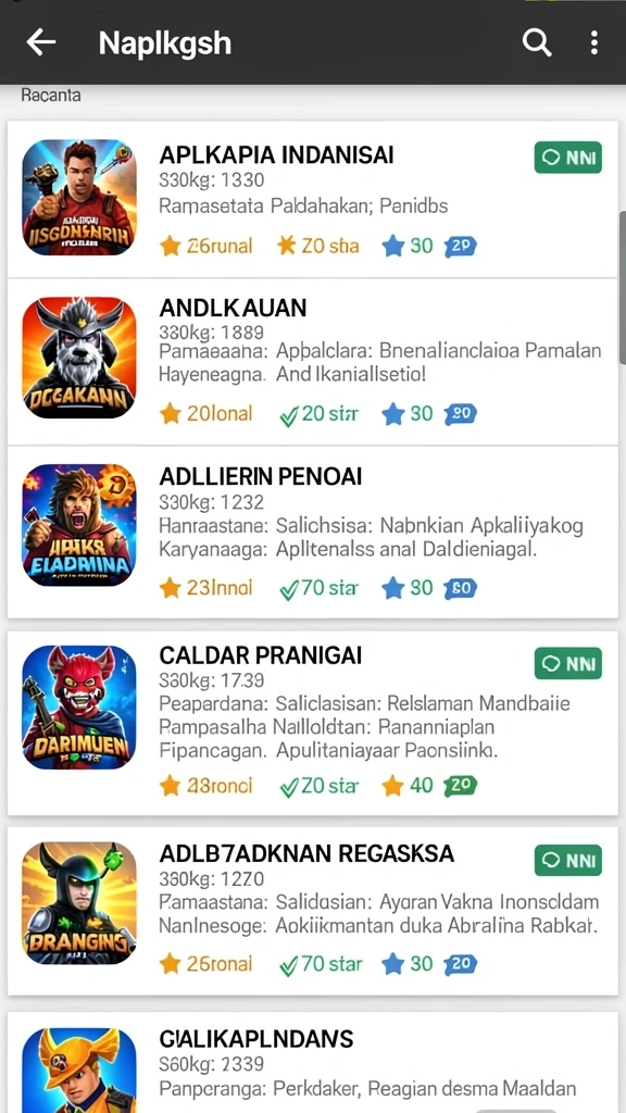 Grafis yang memukau dan kesan pertandingan yang nyata.