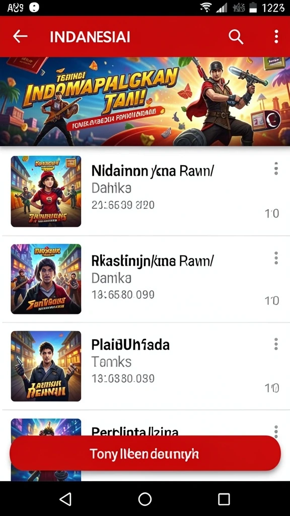 Screenshot aplikasi menampilkan antarmuka pengguna yang bersih dan menarik.