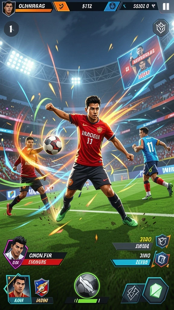 Koleksi karakter menarik yang bisa dimainkan.