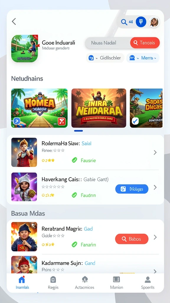 Tampilan grafik yang menawan dan interaktif.