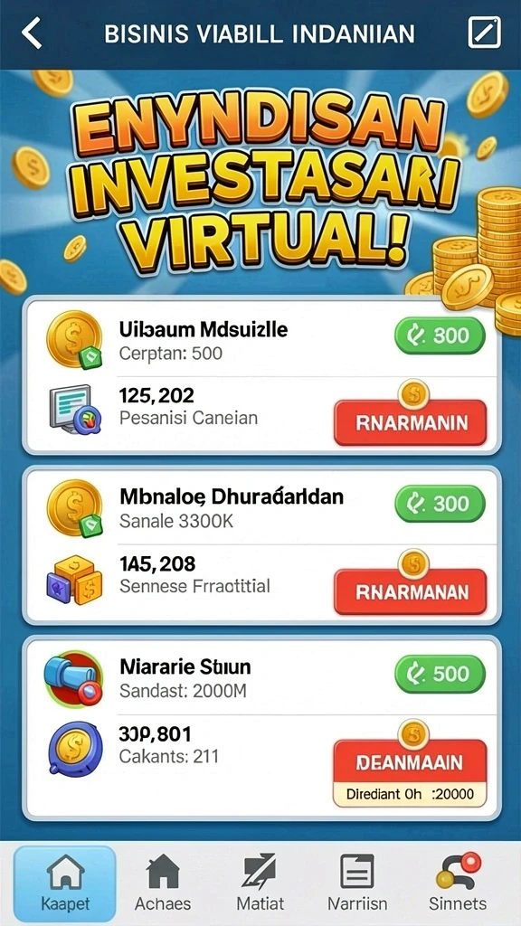 Sistem reward yang membuat bermain semakin menyenangkan.