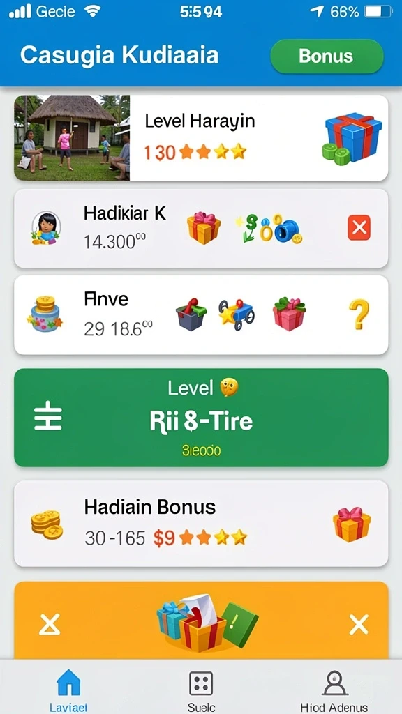 Mode multiplayer yang memungkinkan bersaing dengan teman-teman.
