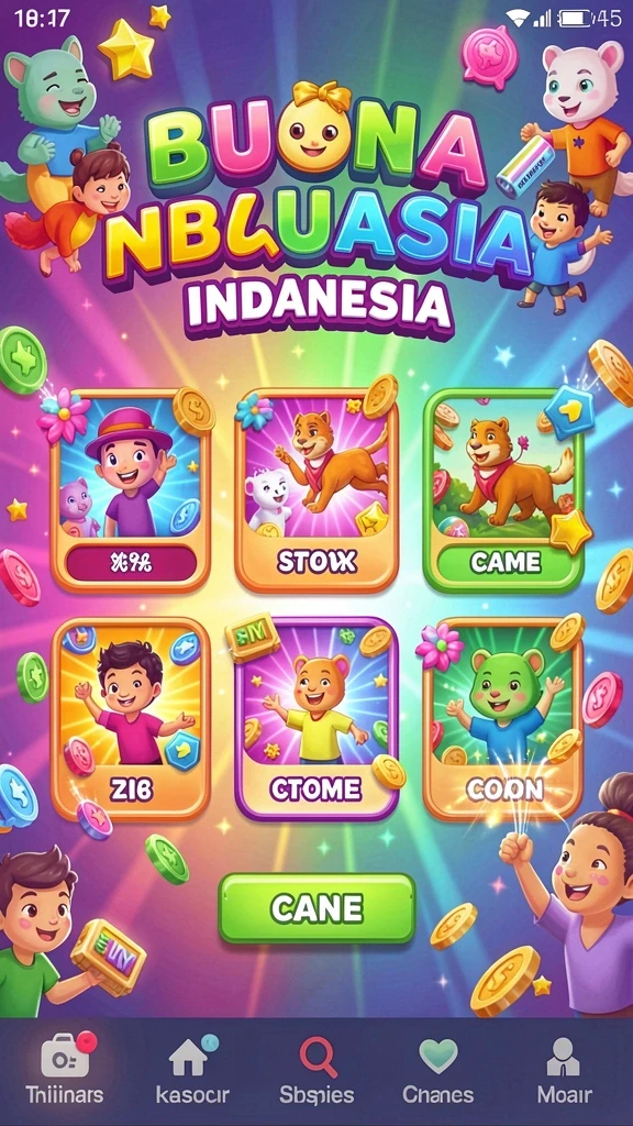 Screenshot menunjukkan tampilan antarmuka utama HPTOTO yang menarik.
