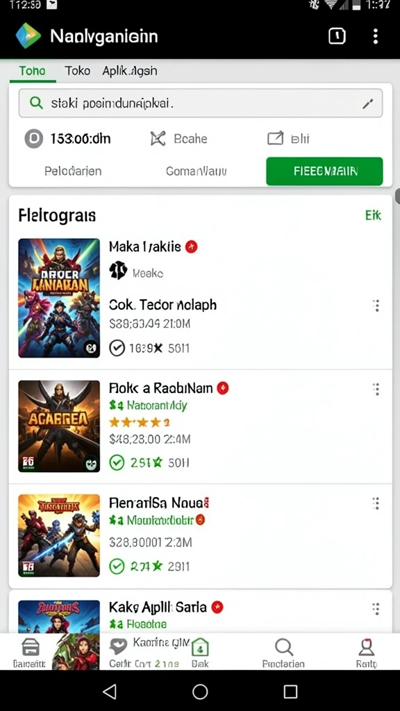Beragam pilihan permainan togel yang tersedia.