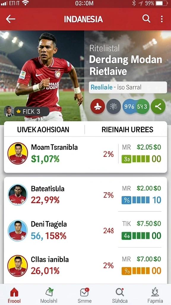 Karakter-karakter unik yang menambah keseruan bermain.