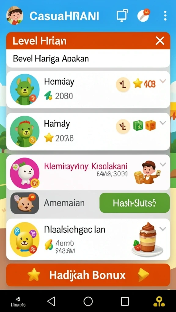 Tampilan antarmuka yang intuitif untuk navigasi mudah.