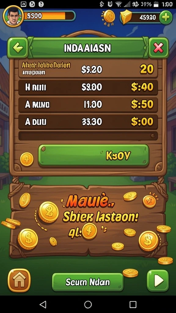 Antarmuka yang intuitif memudahkan navigasi.