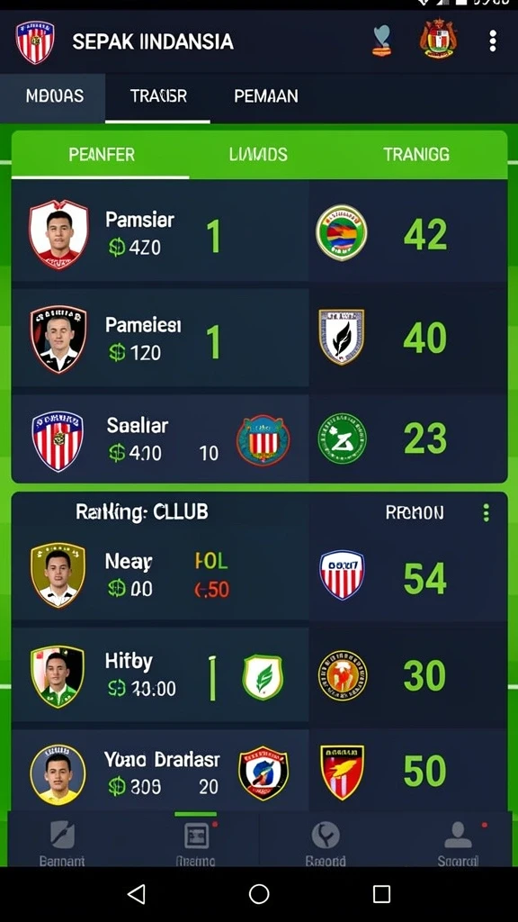 Beragam pilihan permainan yang menghibur.
