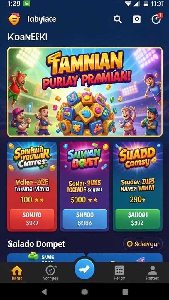 Tampilan utama POKER88 dengan desain yang menarik.