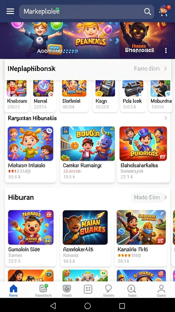 Tampilan antarmuka yang menarik dan mudah dinavigasi.