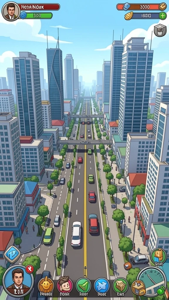 Gameplay yang seru dan menantang setiap level.