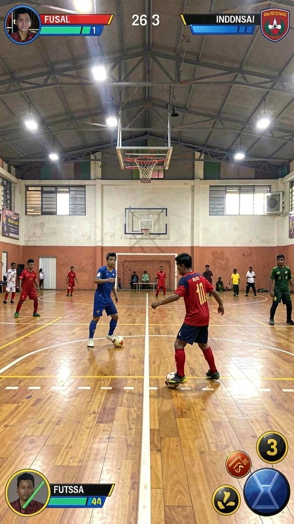 Grafis yang memukau di setiap level permainan.