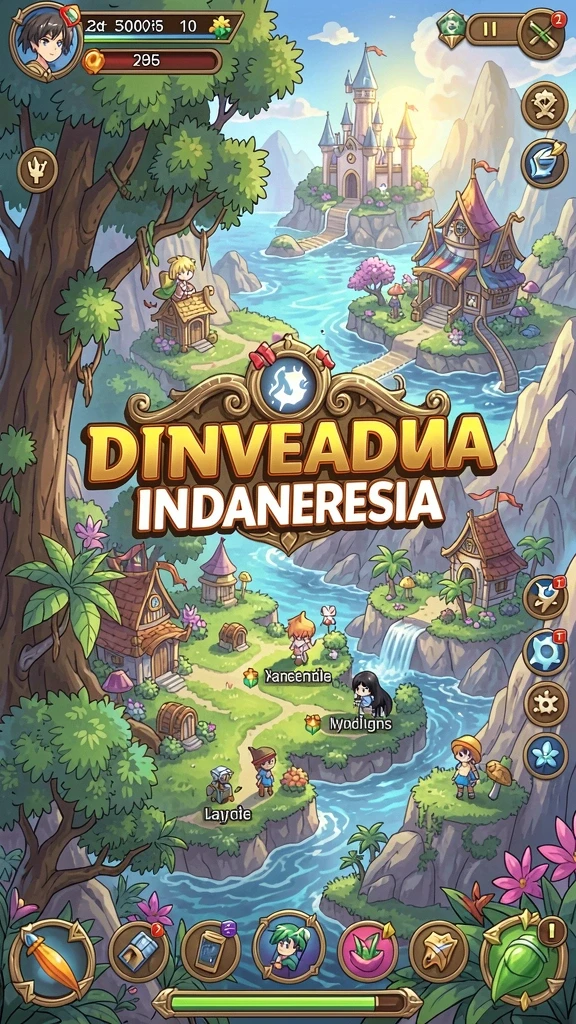 Karakter unik untuk setiap petualangan.