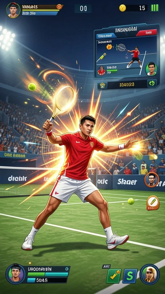 Screenshot menunjukkan tampilan grafis yang menakjubkan dari gameplay.