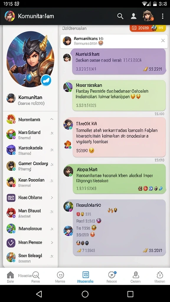 Tampilan antarmuka yang menarik dan mudah digunakan.