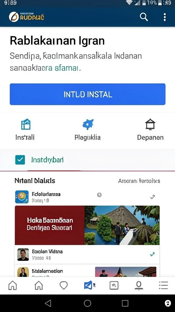 Berbagai permainan seru yang selalu diperbarui.